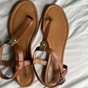 Style & Co Tan sandals
